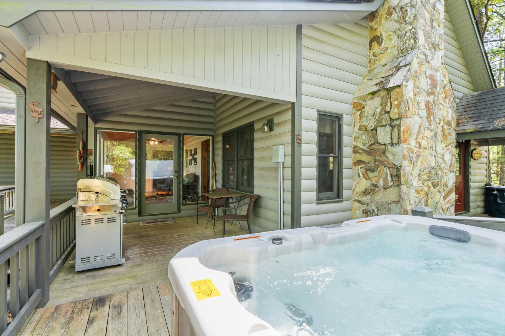 Mountain Rivers Lodge Blue Ridge Exteriör bild